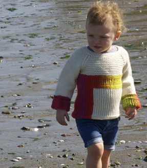 Chunky Rainbow Pullover